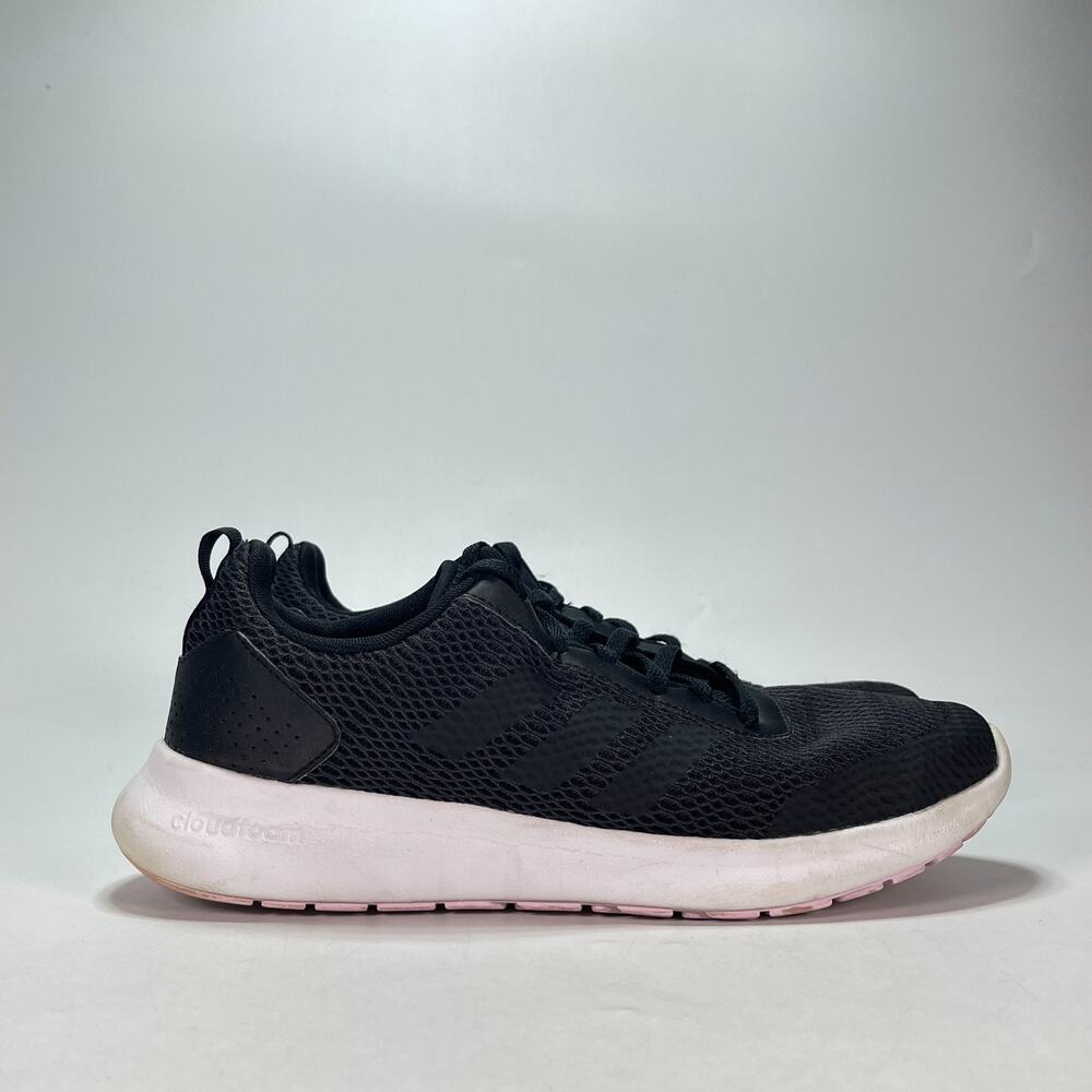 adidas Element Race Core Black Carbon Pink Running Shoes DB1481 Women's Size 10